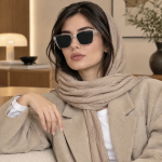 عینک آفتابی زنانه ال‌نیدو EL-NIDO | فریم شفاف کریستالی - تصویر 2