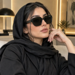 عینک آفتابی زنانه ال‌نیدو EL-NIDO مدل فریم مشکی براق و عدسی دودی - تصویر 2
